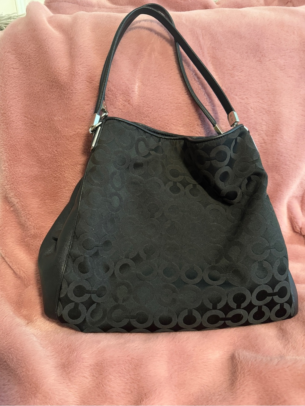 Coach black madison Bag